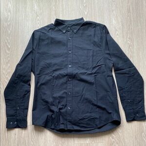 Men's Banana Republic Black Button-Up Shirt